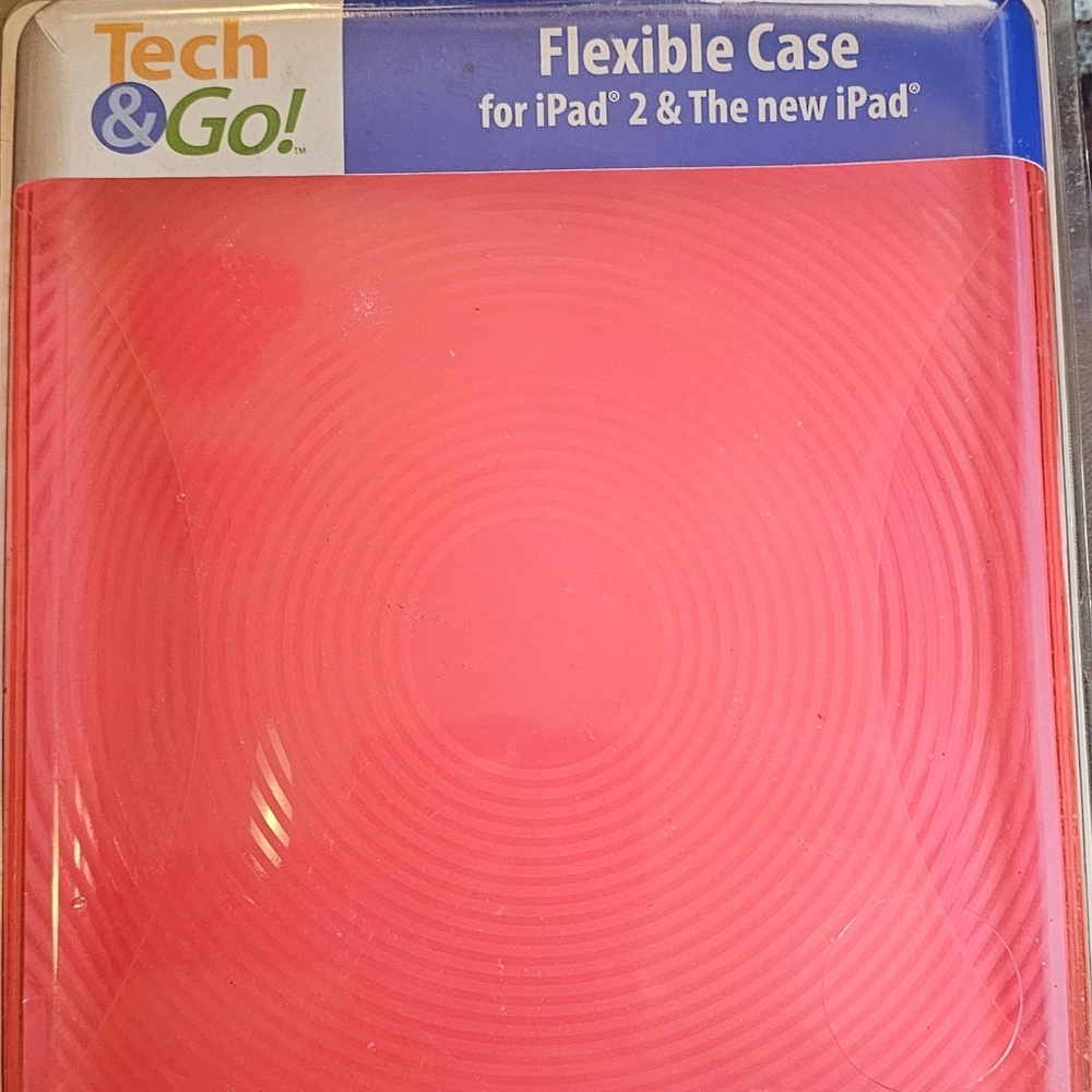 Tech & Go Flexible Pink Case for iPad 2 or 3rd Generation